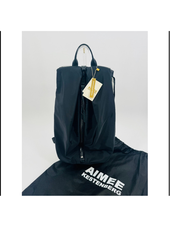 Aimee Kestenberg Handbags - NWT Aimee Kestenberg Tamitha Large Nylon & Leather Backpack Black